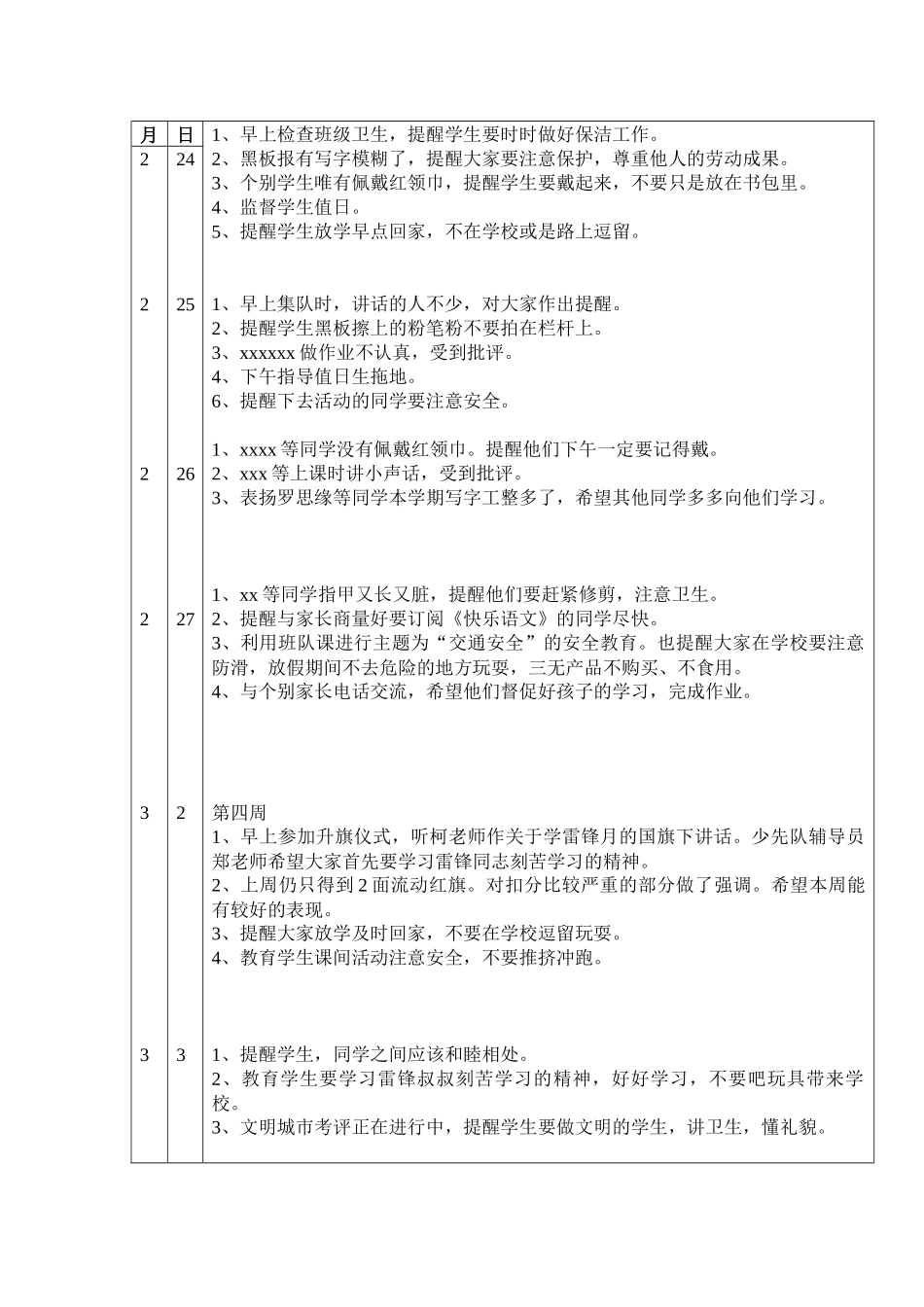 班主任 工作日志（表格）.docx_第3页