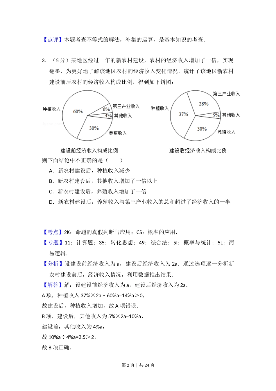 2018年高考数学试卷（理）（新课标Ⅰ）（解析卷）.doc_第2页