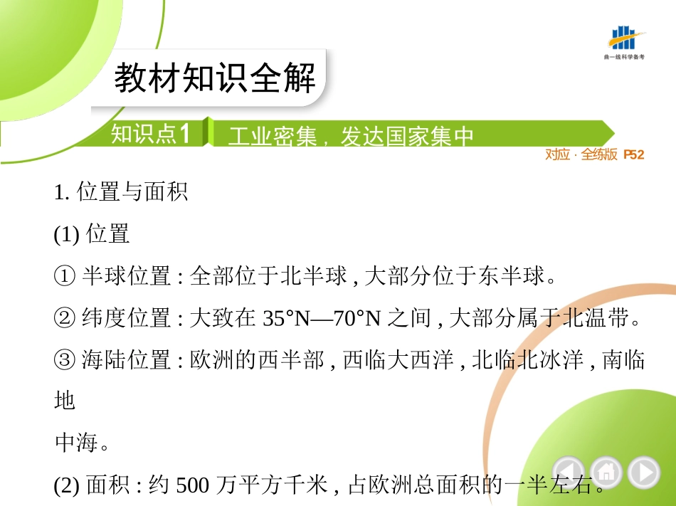 【七年级下册地理人教版】53同步资料 第八章　东半球其他的地区和国家 全解版：第二节　欧洲西部.pptx_第2页