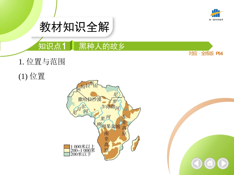 【七年级下册地理人教版】53同步资料 第八章　东半球其他的地区和国家 全解版：第三节　撒哈拉以南非洲.pptx_第2页