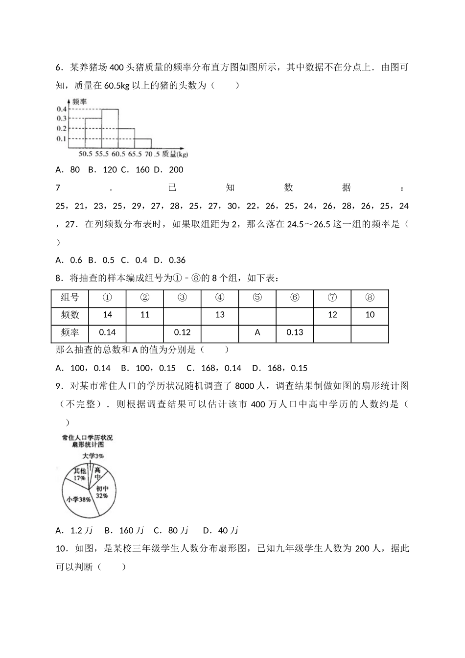 【苏科】八下数学第7章测试卷（2）.docx_第2页