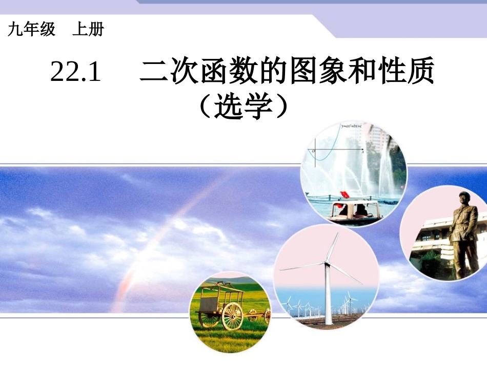 22.1　二次函数的图象和性质（选学）.ppt_第1页