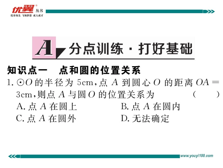 24.2.1 点和圆的位置关系.ppt_第2页