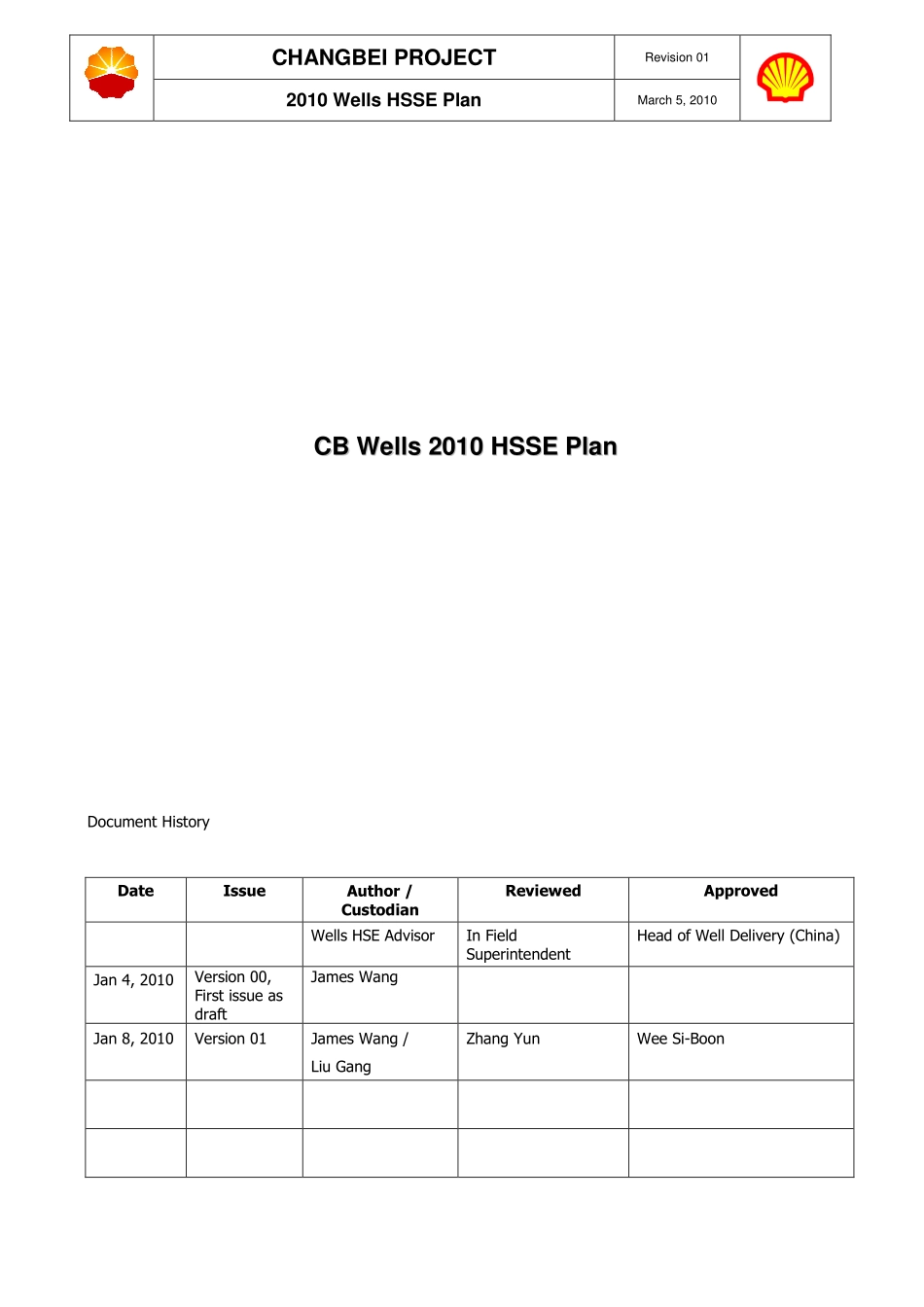 2010 CB Wells HSSE Plan.pdf_第2页