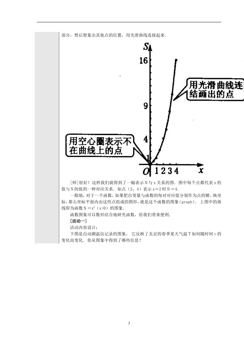 19.1.2 函数的图象　　教案1.doc_第2页