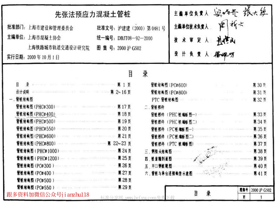 2000沪G502 先张法预应力混凝土管桩 (2).pdf_第2页