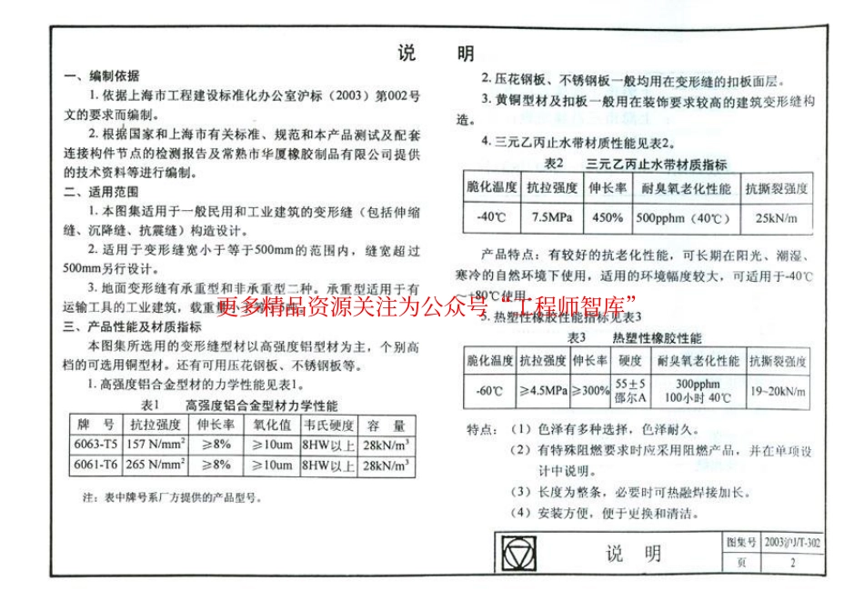 2003沪J∕T-302 建筑变形缝构造及配件(有缺页).pdf_第3页