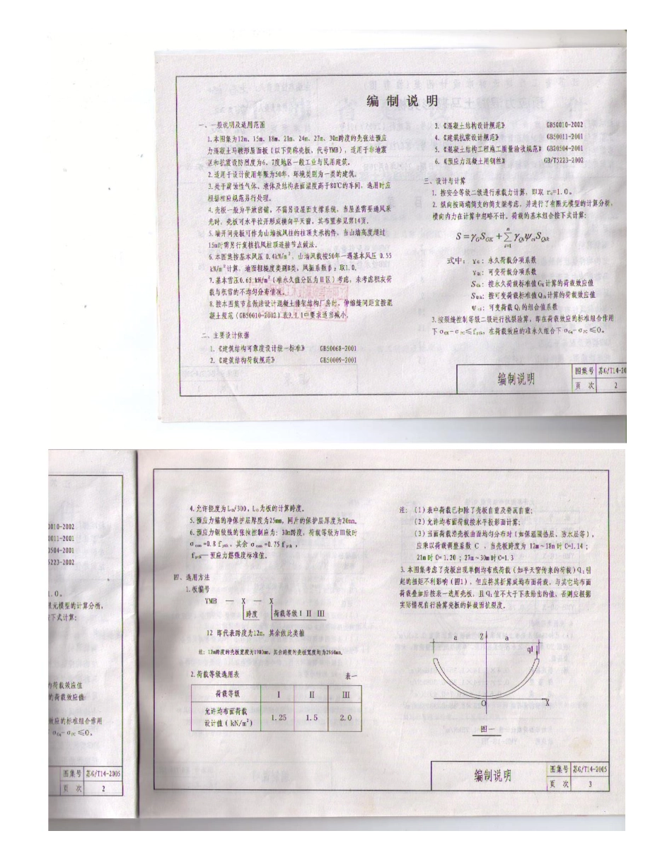 苏G／T14-2005 预应力混凝土马鞍型壳板.pdf_第2页