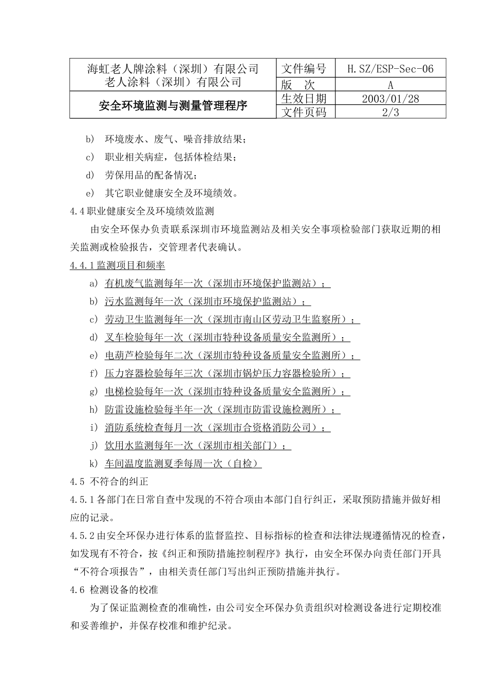 安全環境監測與測量管理程序.doc_第2页