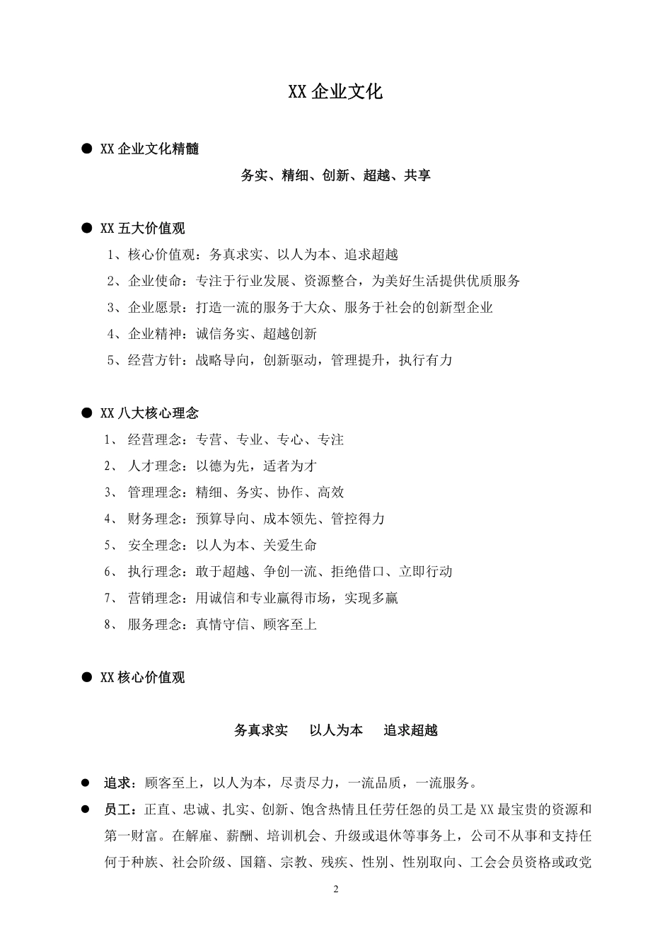 XX企业员工手册.pdf_第2页