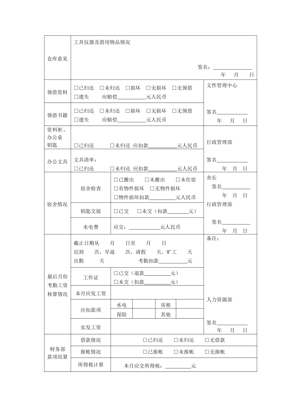 41_离职交接表.pdf_第2页