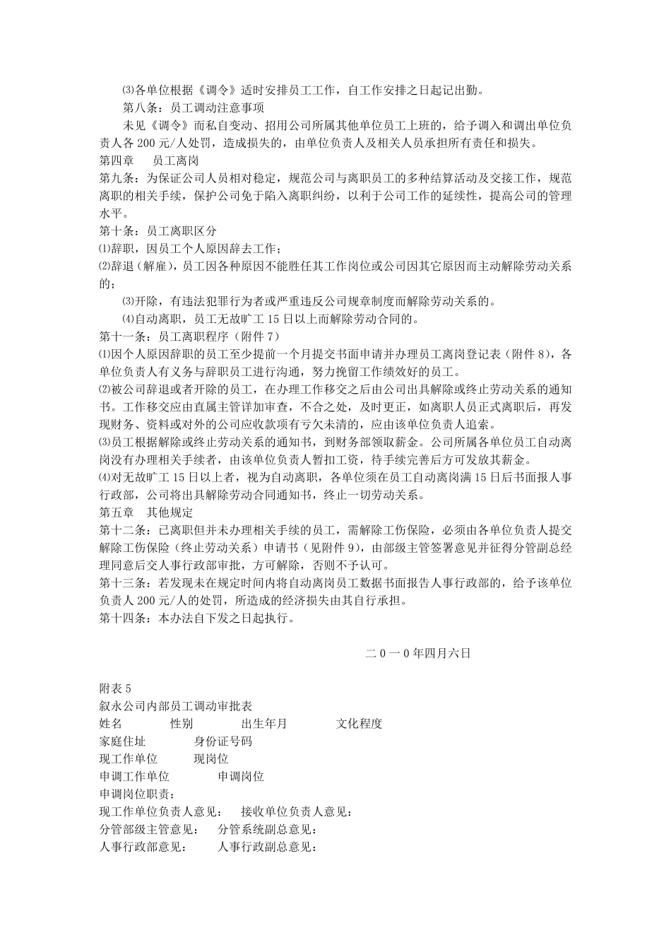 87_员工招聘、调动、离职管理办法.pdf_第2页