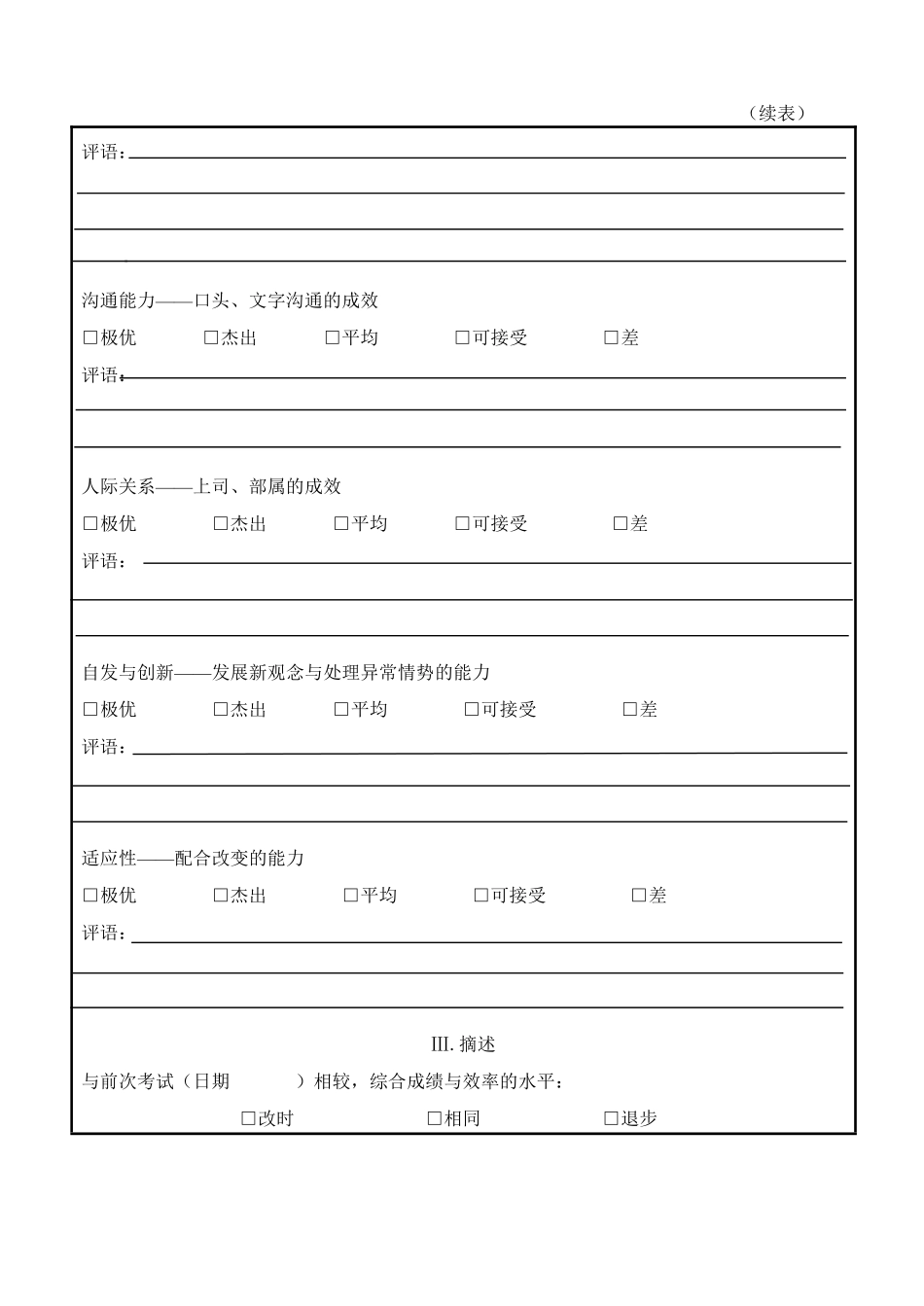 第四十三节 考核表范例.pdf_第2页