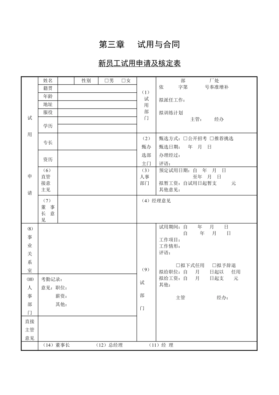 第一节 新员工试用申请及核.pdf_第1页