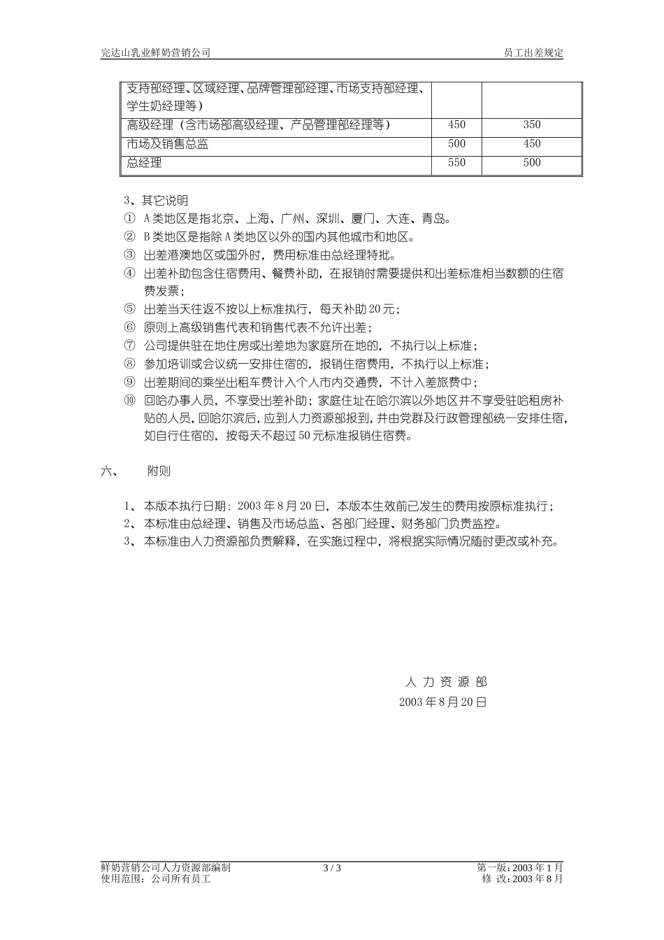 规定-2003-员工出差.doc_第3页
