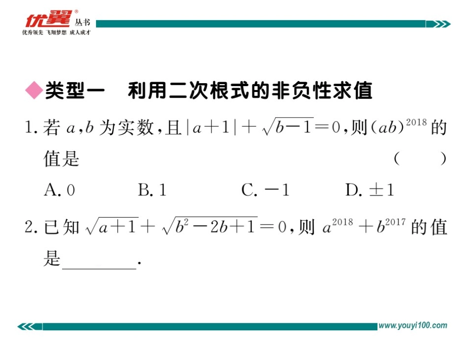 类比归纳专题：二次根式求值的常用方法.ppt_第2页
