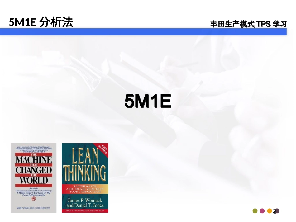 精益生产之5M1E分析法培训（48P PPT）.ppt_第2页