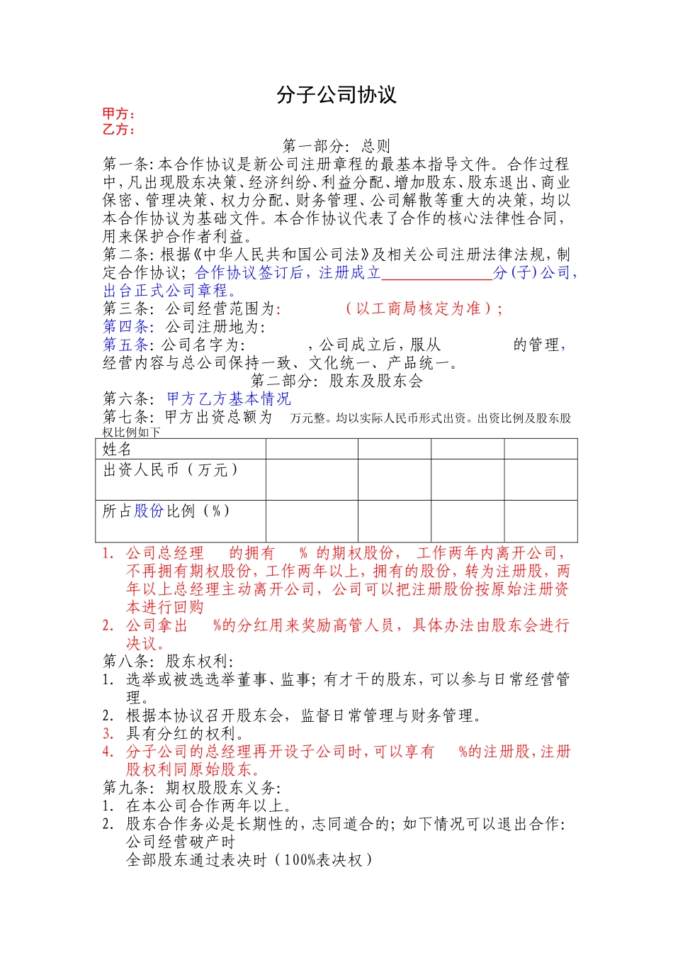 分公司合作协议.doc_第1页