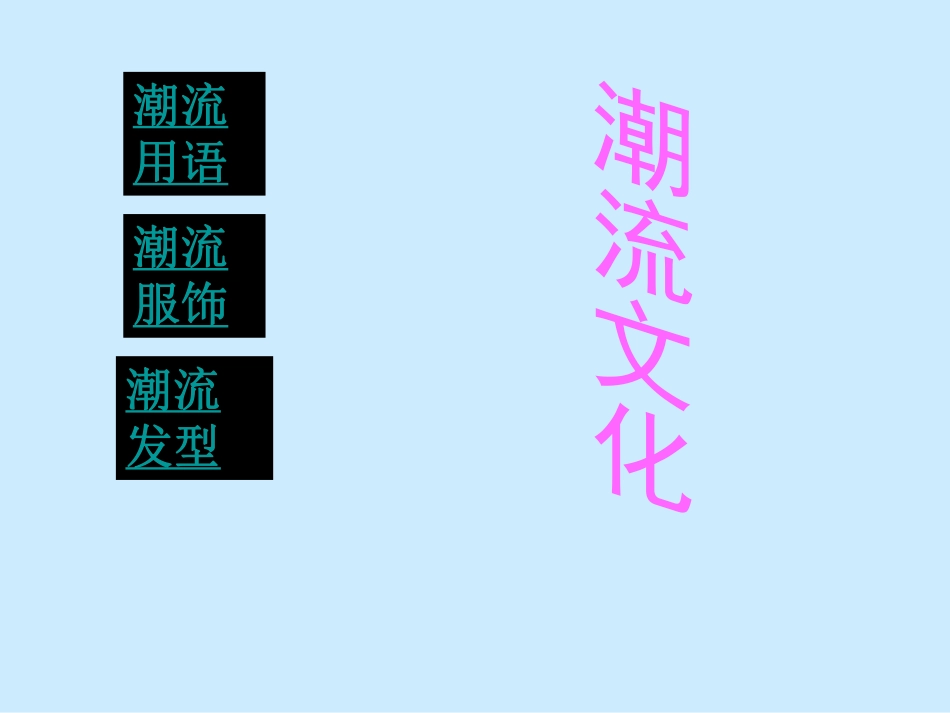 潮流文化课件.pdf_第1页