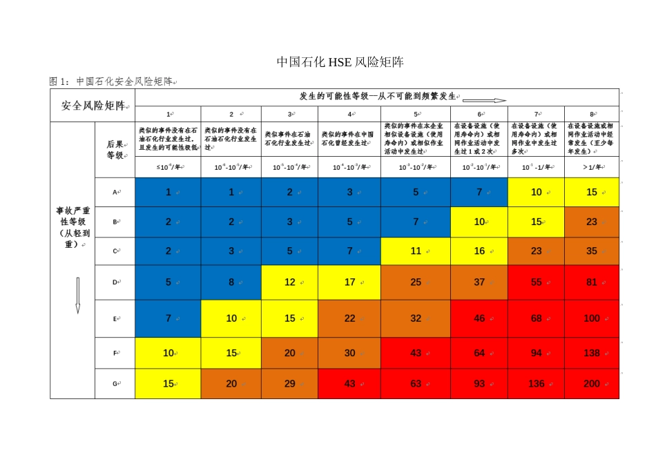 中石化风险矩阵.doc_第1页