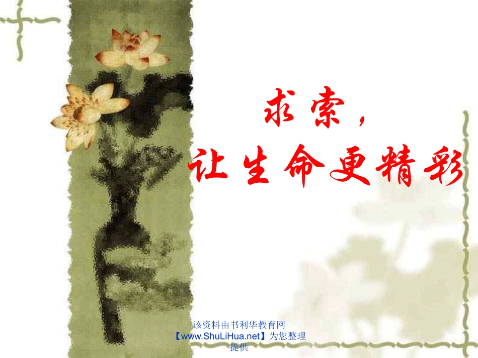 我们的使命是追求_主题班会课件.pdf_第3页