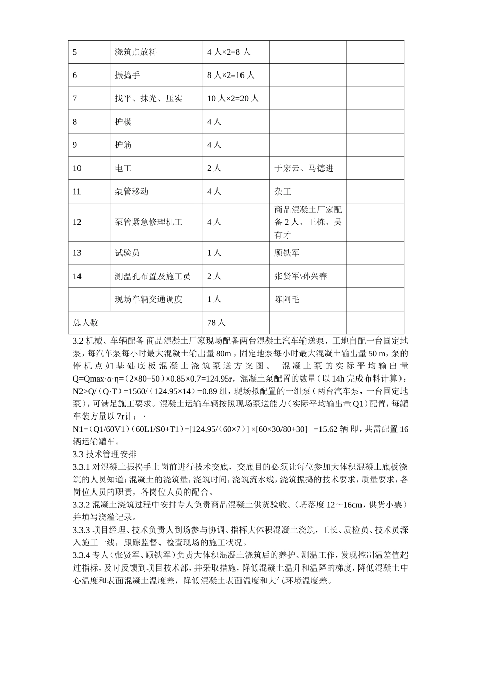 中关村青年小区10号、11号楼底板大体积混凝土施工方案.doc_第3页