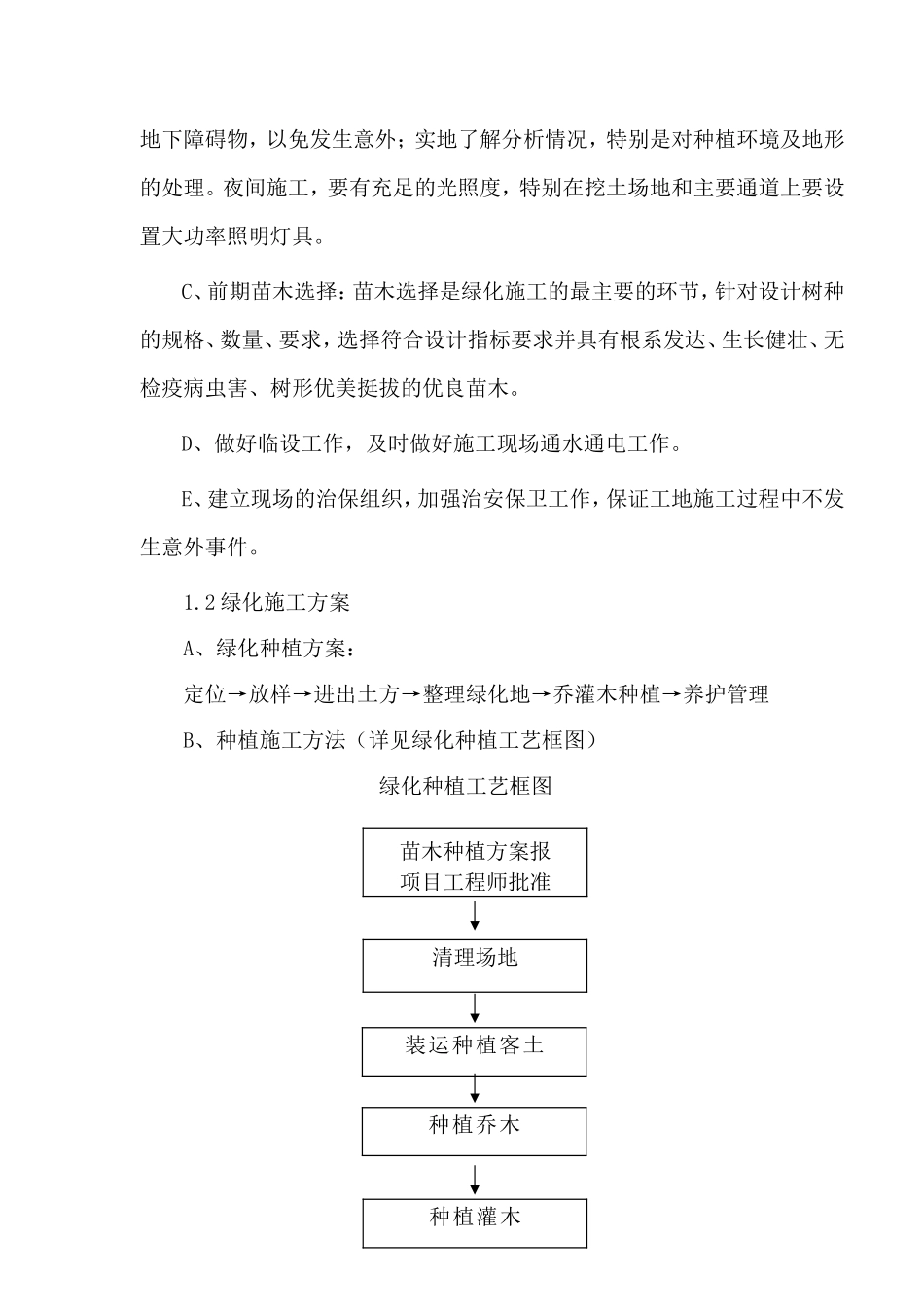 种植土回填、绿化苗木工程施工组织设计方案.doc_第3页