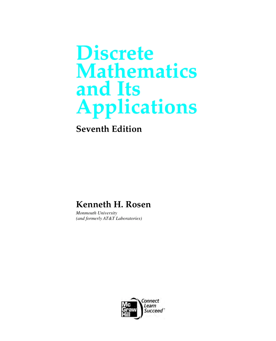 Discrete Mathematics and Its Applications 7th Edition 2011.pdf_第2页