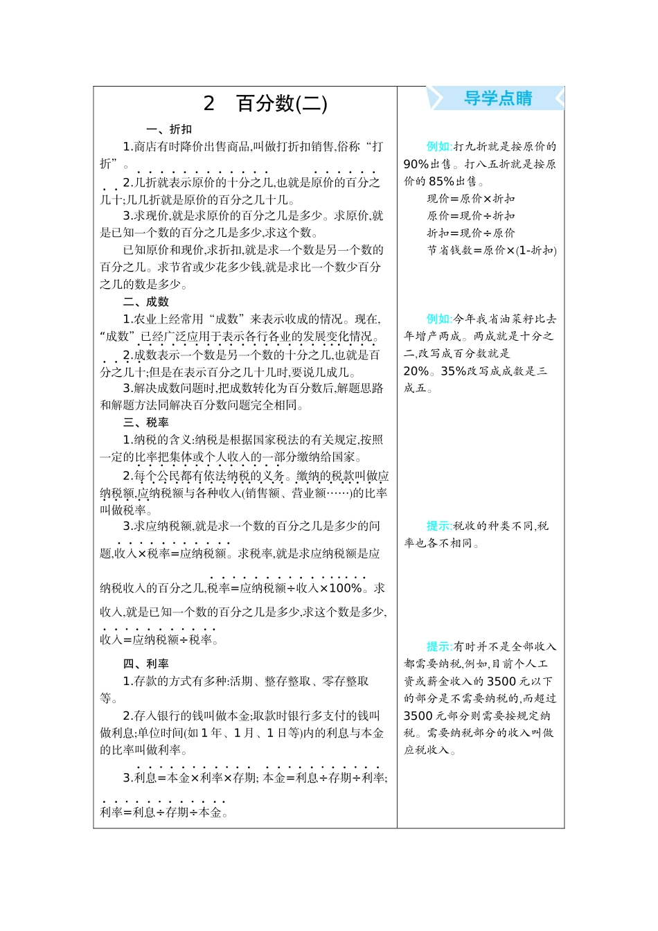 第二单元知识清单.docx_第1页