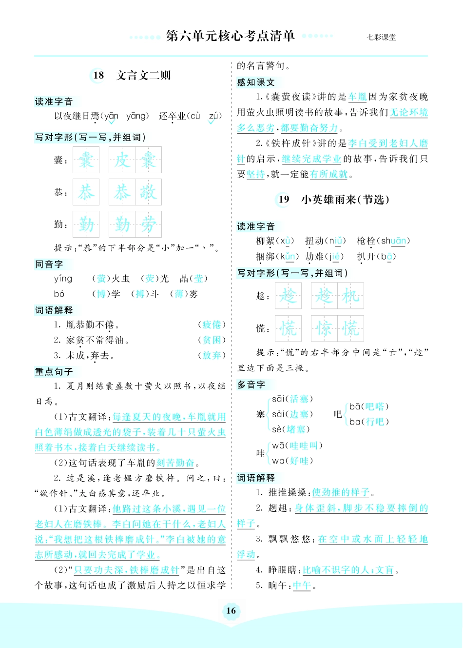 第六单元核心考点清单.pdf_第1页