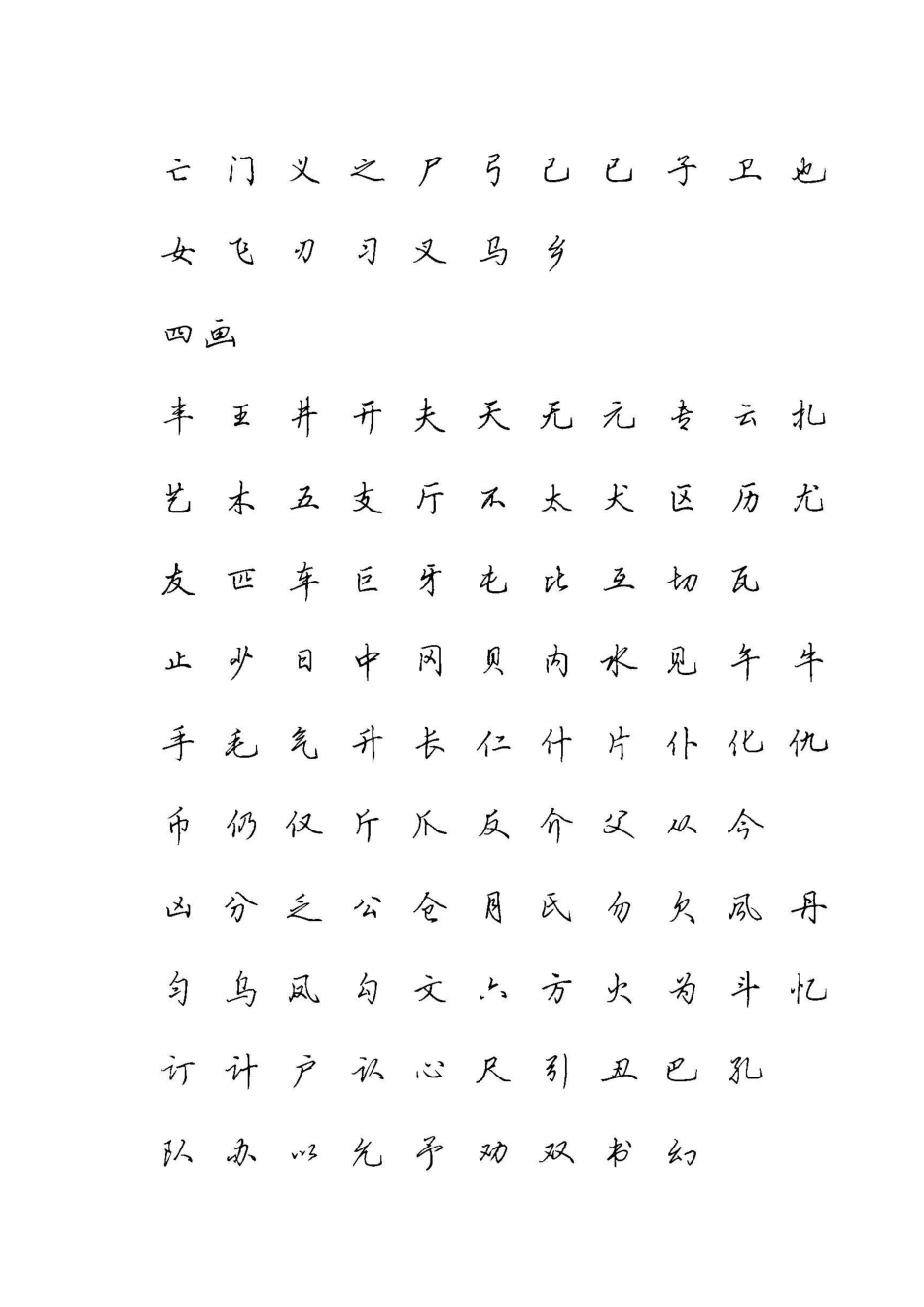 田英章硬笔行书现代汉语3500常用字字帖.pdf_第2页