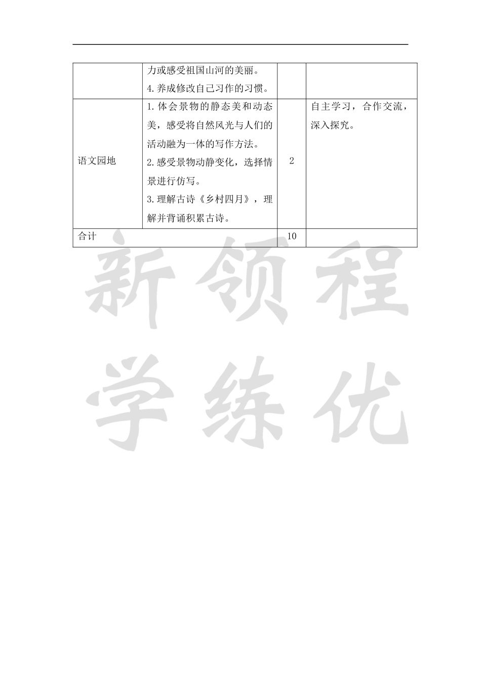 五语下第七单元教学计划.docx_第3页