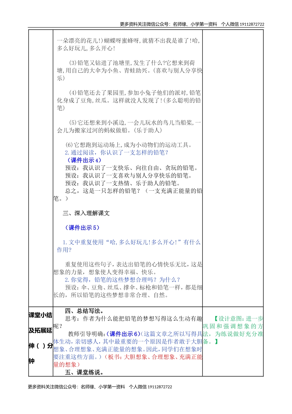 习作例文：一支铅笔的梦想 教学教案.doc_第2页