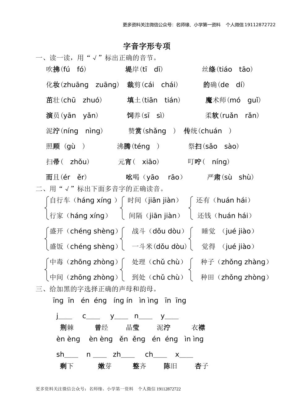 字音字形专项.doc_第1页