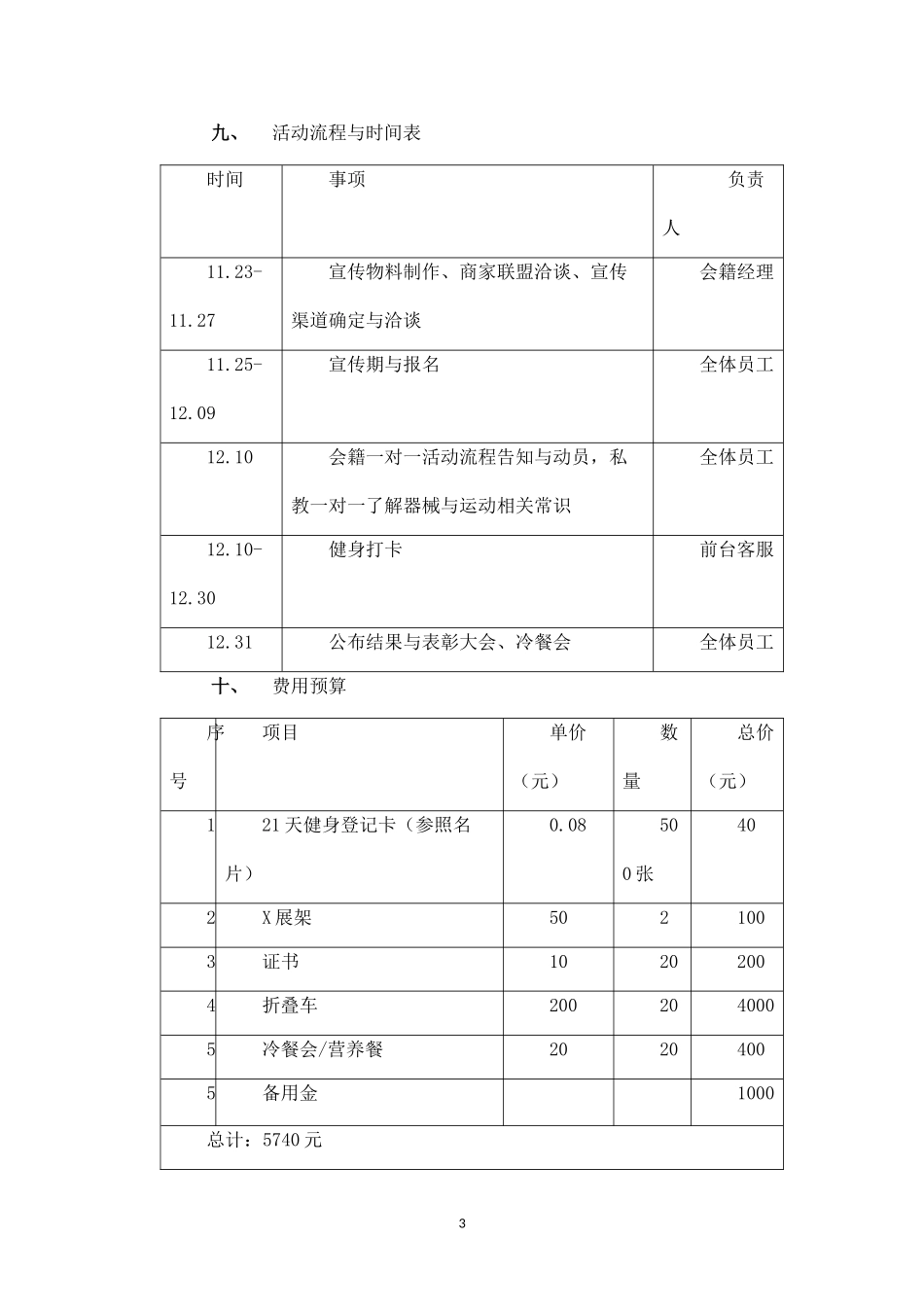 健身俱乐部活动策划案与微信推送文案(21天挑战者联盟).docx_第3页
