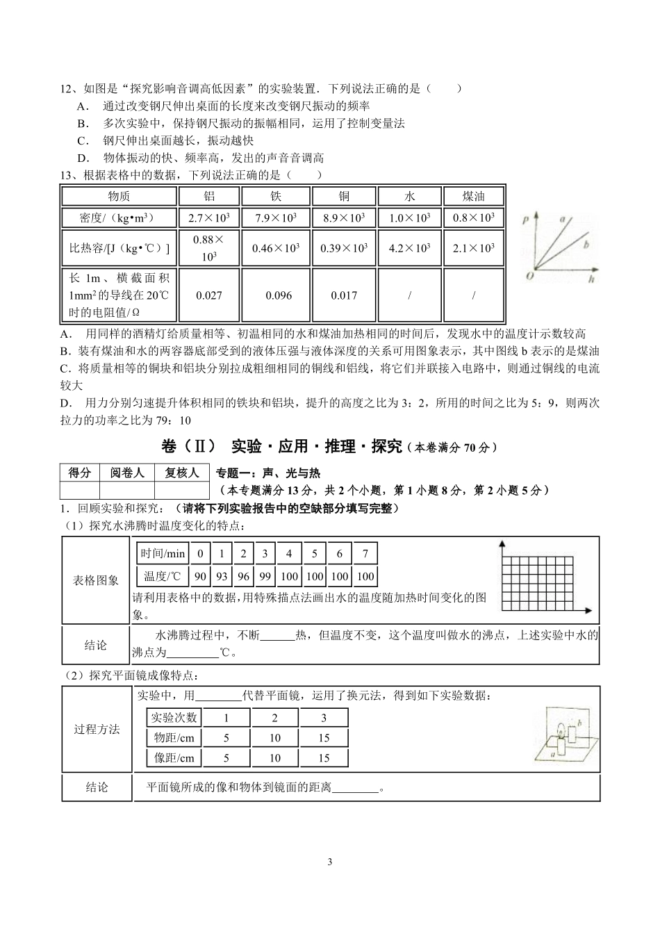 2014年青岛市中考物理试卷和答案.pdf_第3页