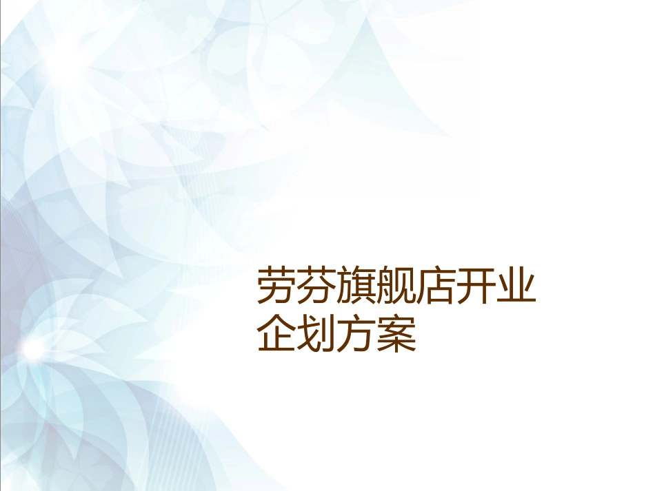 开业方案.ppt_第1页