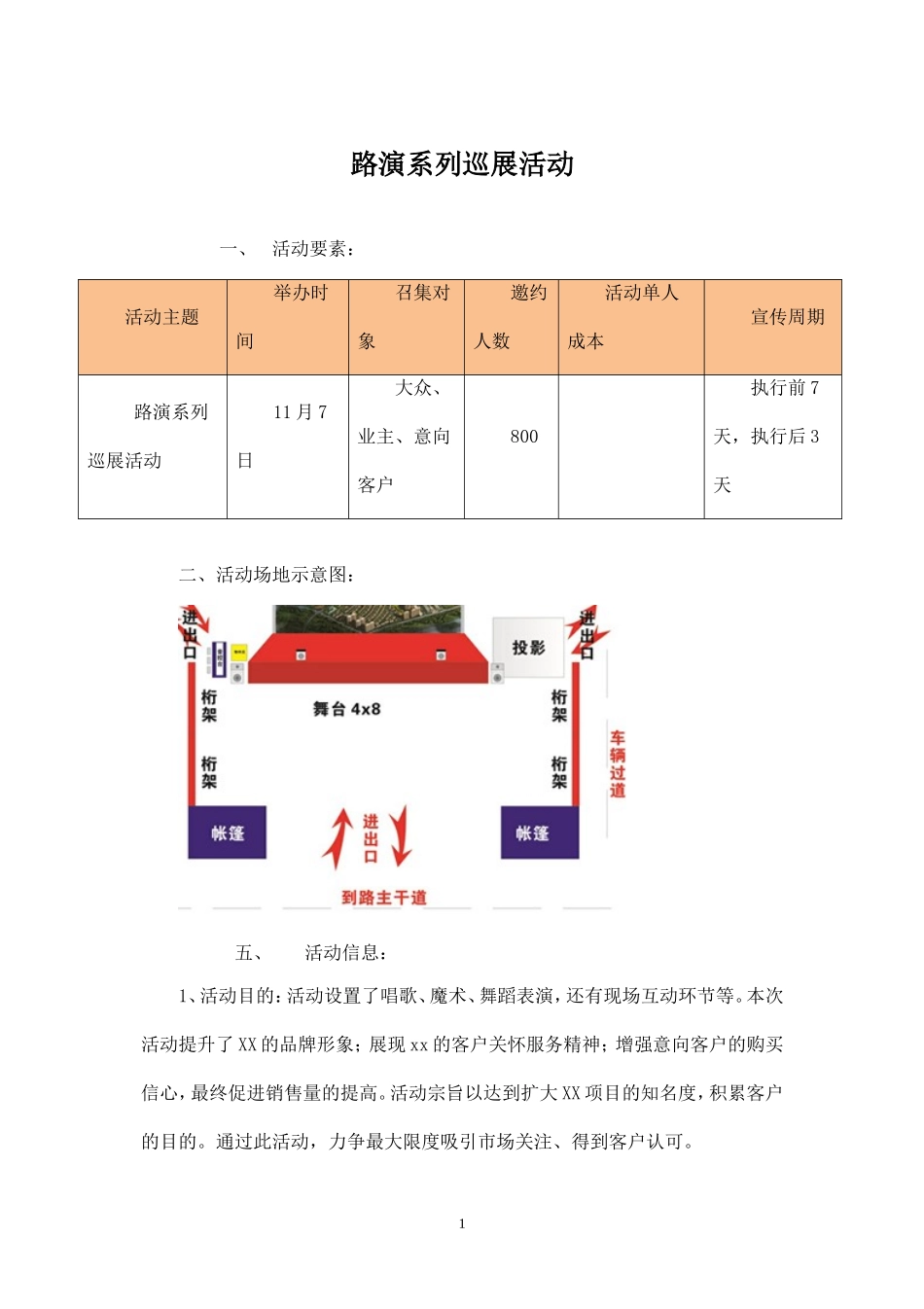 路演系列巡展活动.doc_第1页