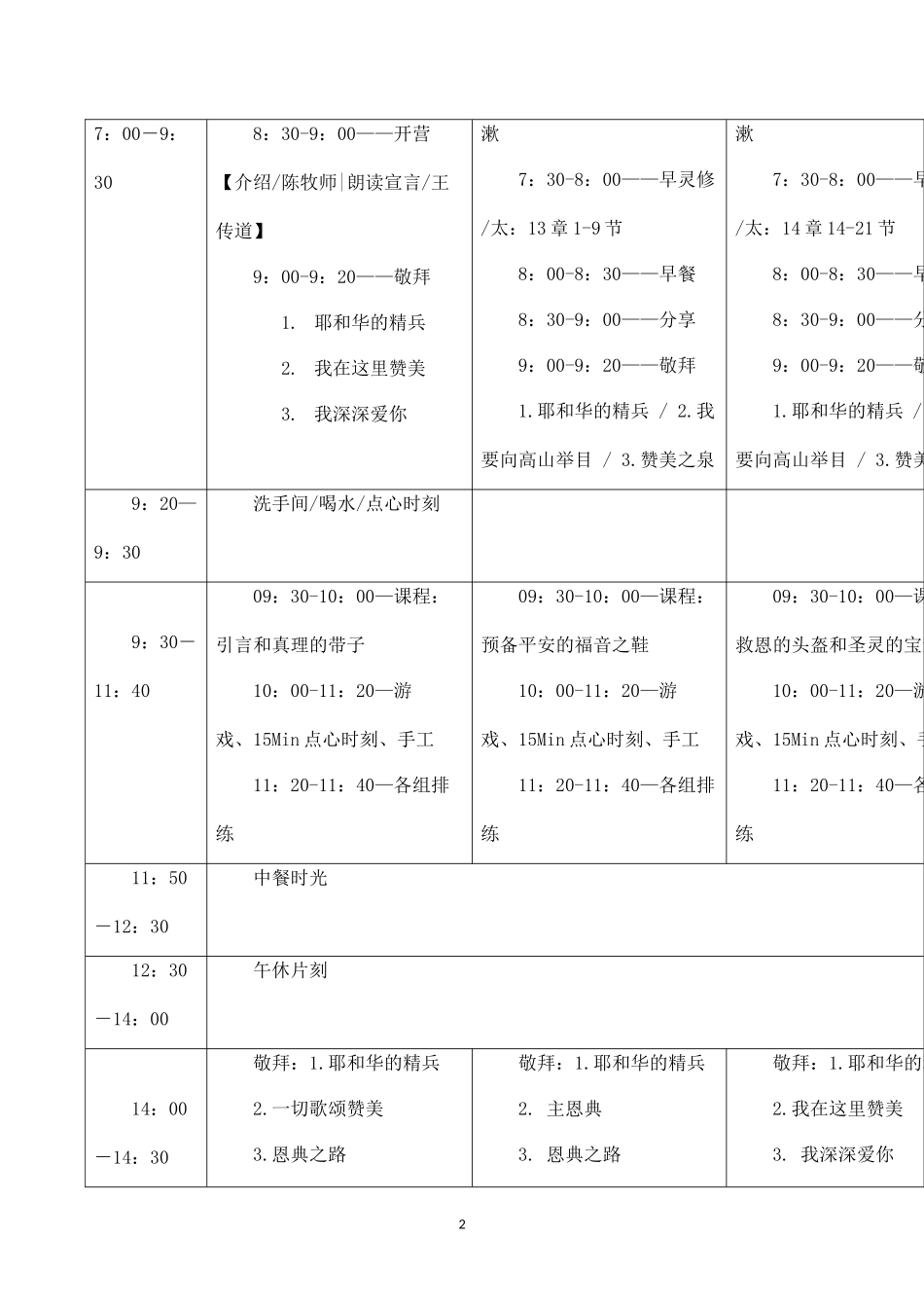 马庄堂夏令营方案.docx_第2页