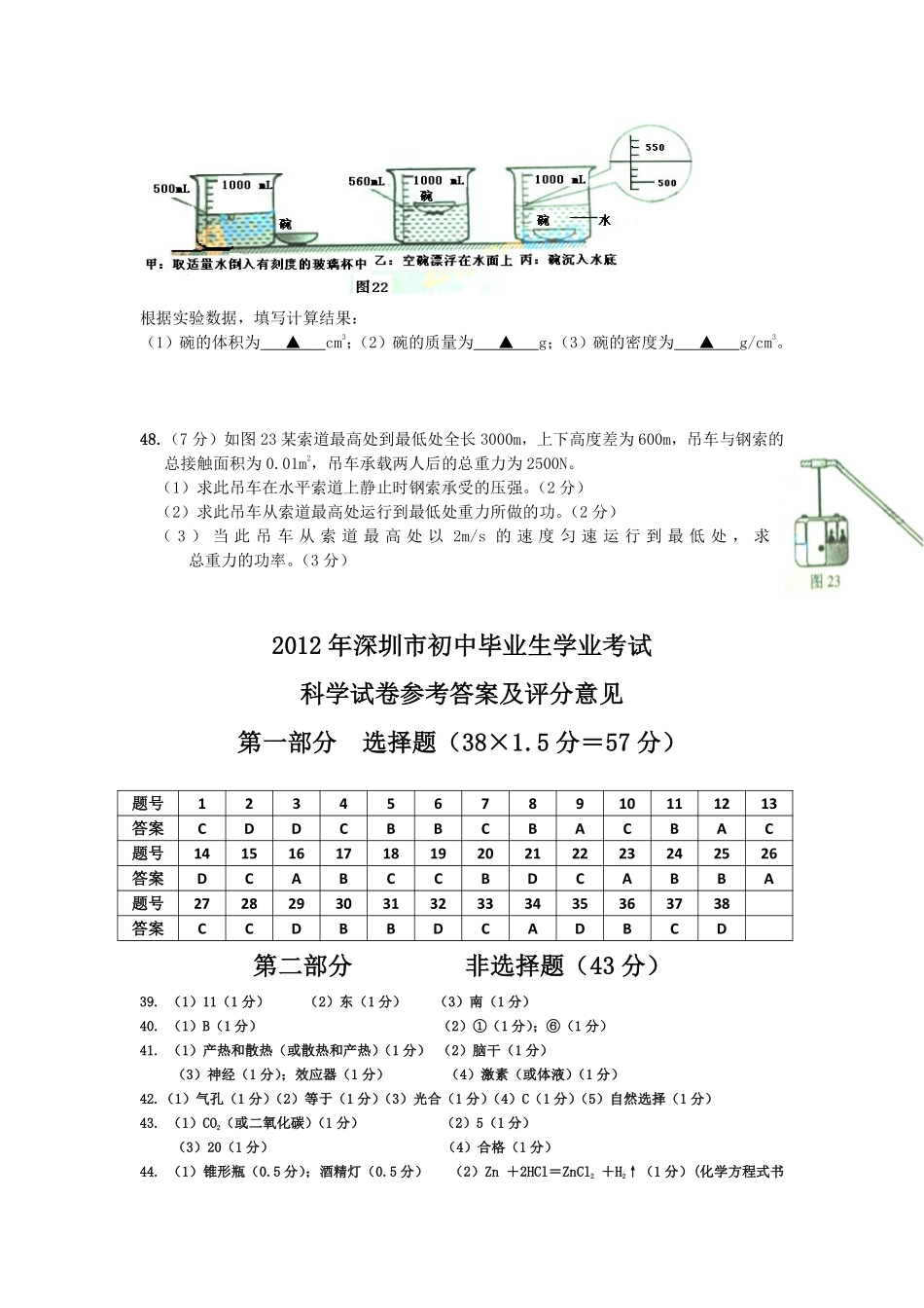 2012年深圳市中考(物理部分)(含答案).pdf_第3页