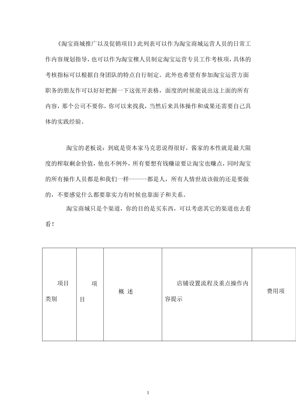 淘宝运营策划方案.doc_第1页