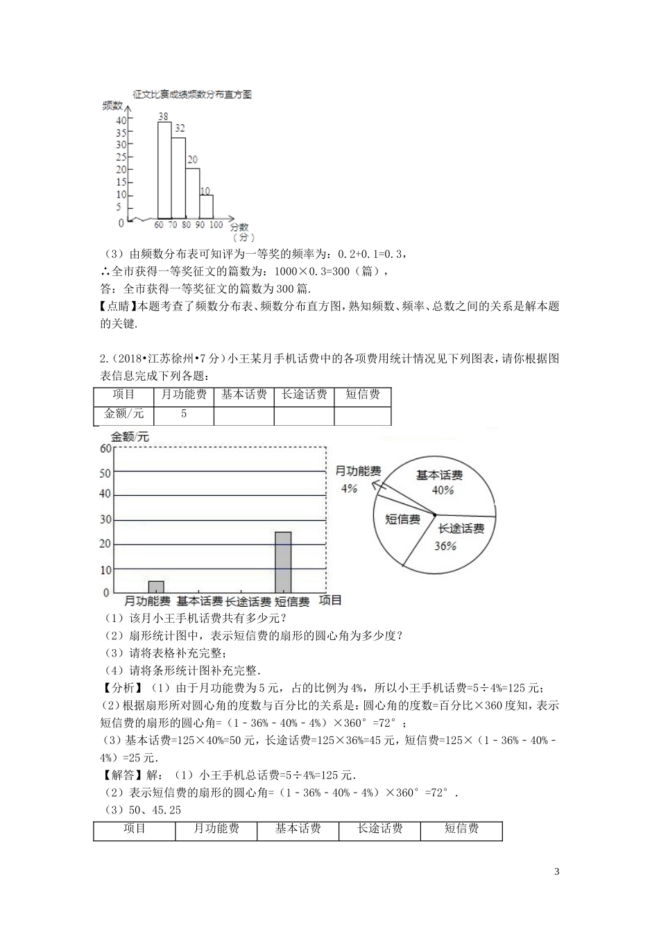 2018年中考数学真题分类汇编第二期专题41阅读理解图表信息包括新定义新运算试题含解析201901253103.doc_第3页