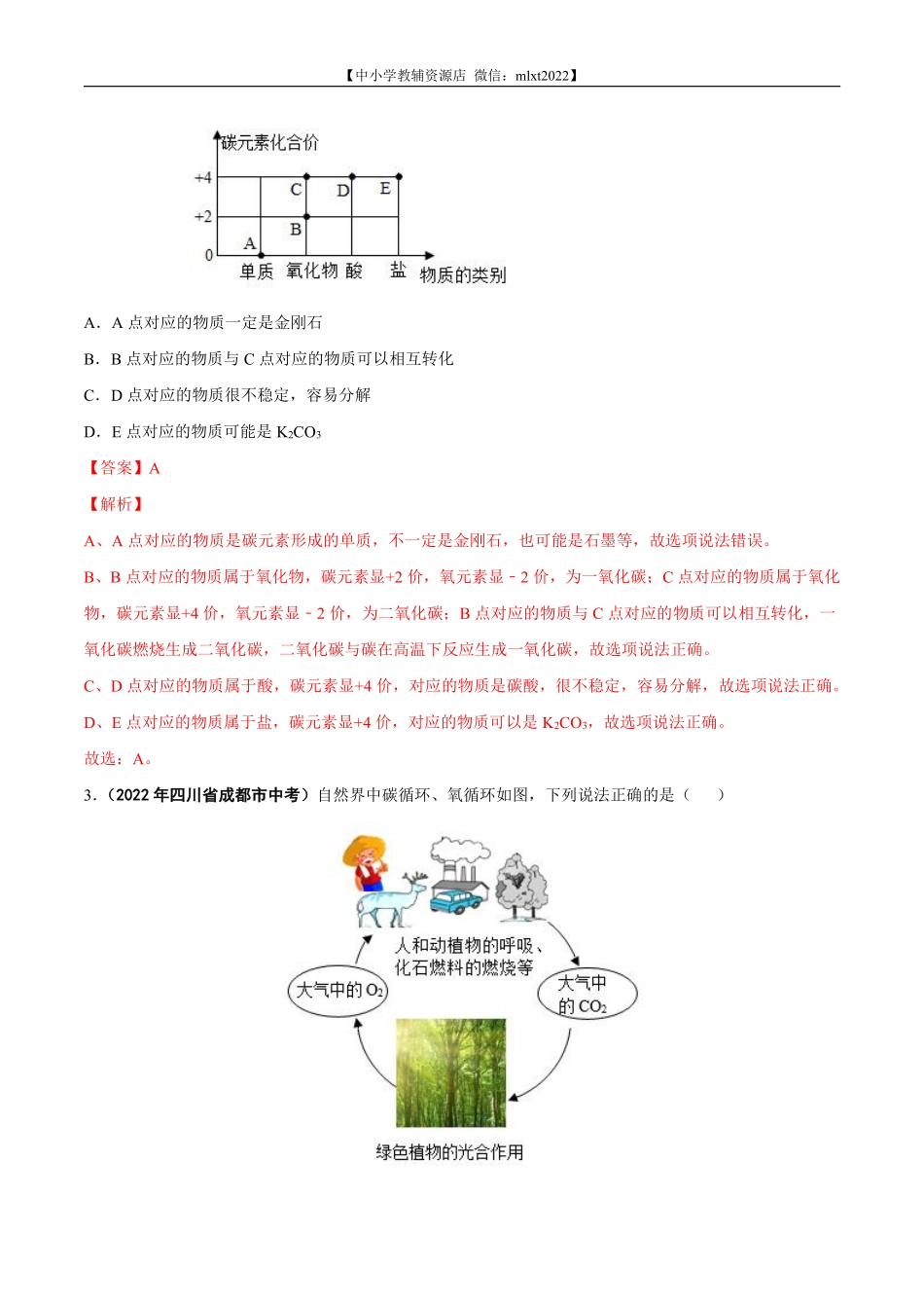 专题26 学科综合类试题-2022年中考化学真题分项汇编（全国通用）（第01期）（解析版）.pdf_第2页