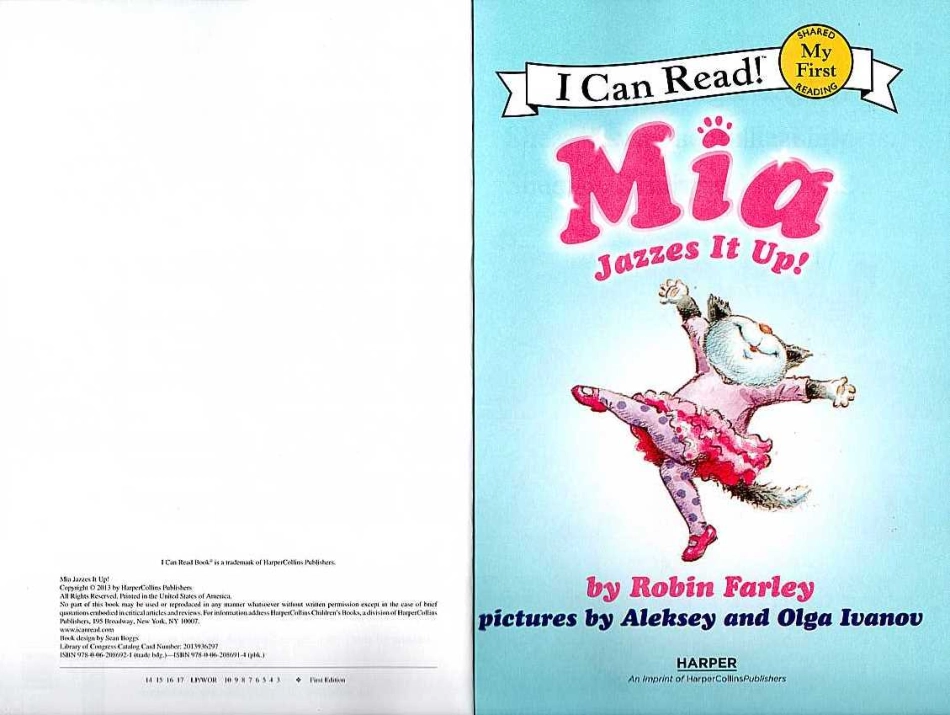 Mia Jazzes It Up! 米娅新学爵士舞！-------- .pdf_第3页