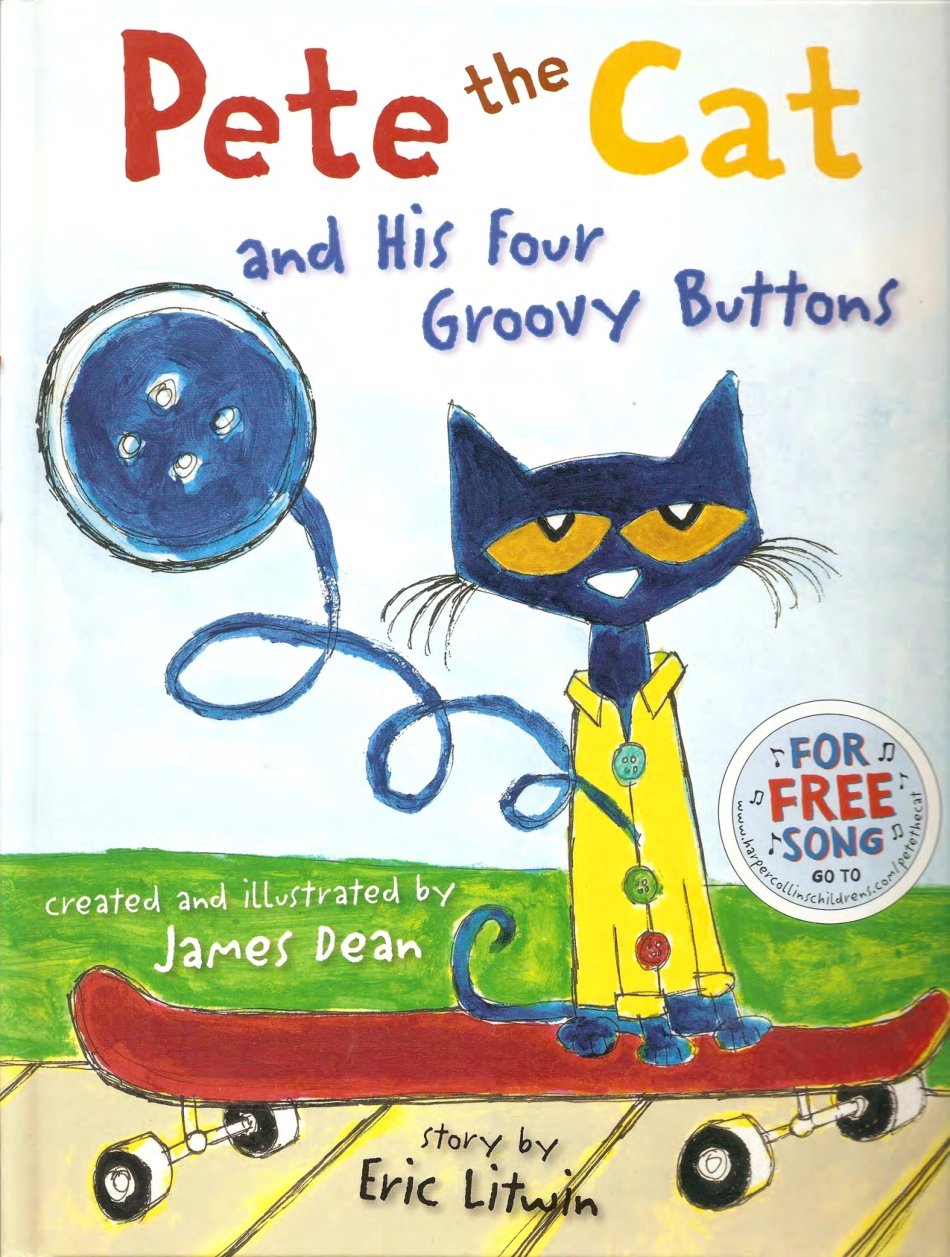 Pete the cat and his four groovy buttons(numbers).pdf_第1页