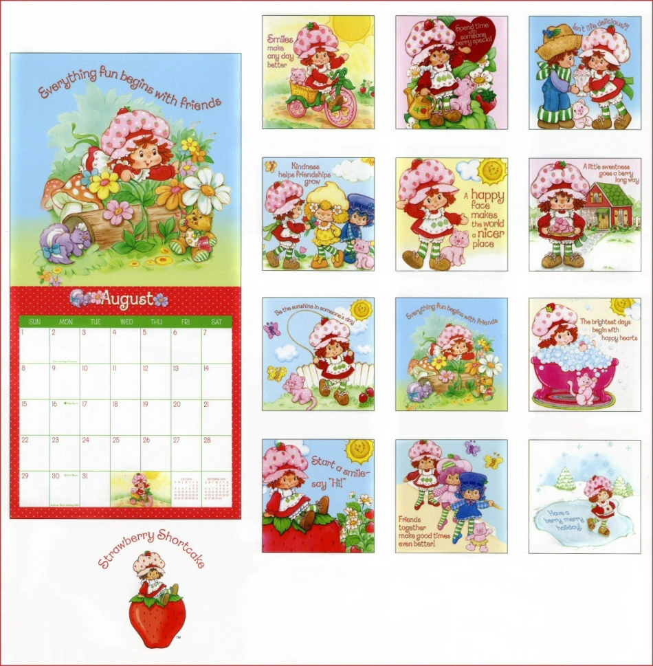 Strawberry Shortcake 2004 Calendar-------------.pdf_第2页