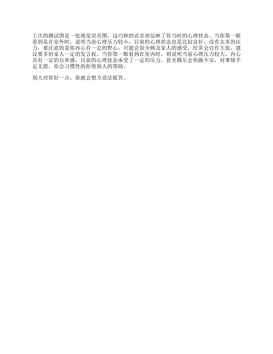 49_一幅图测试你的心理压力有多大说准了吗心理测试.docx_第1页