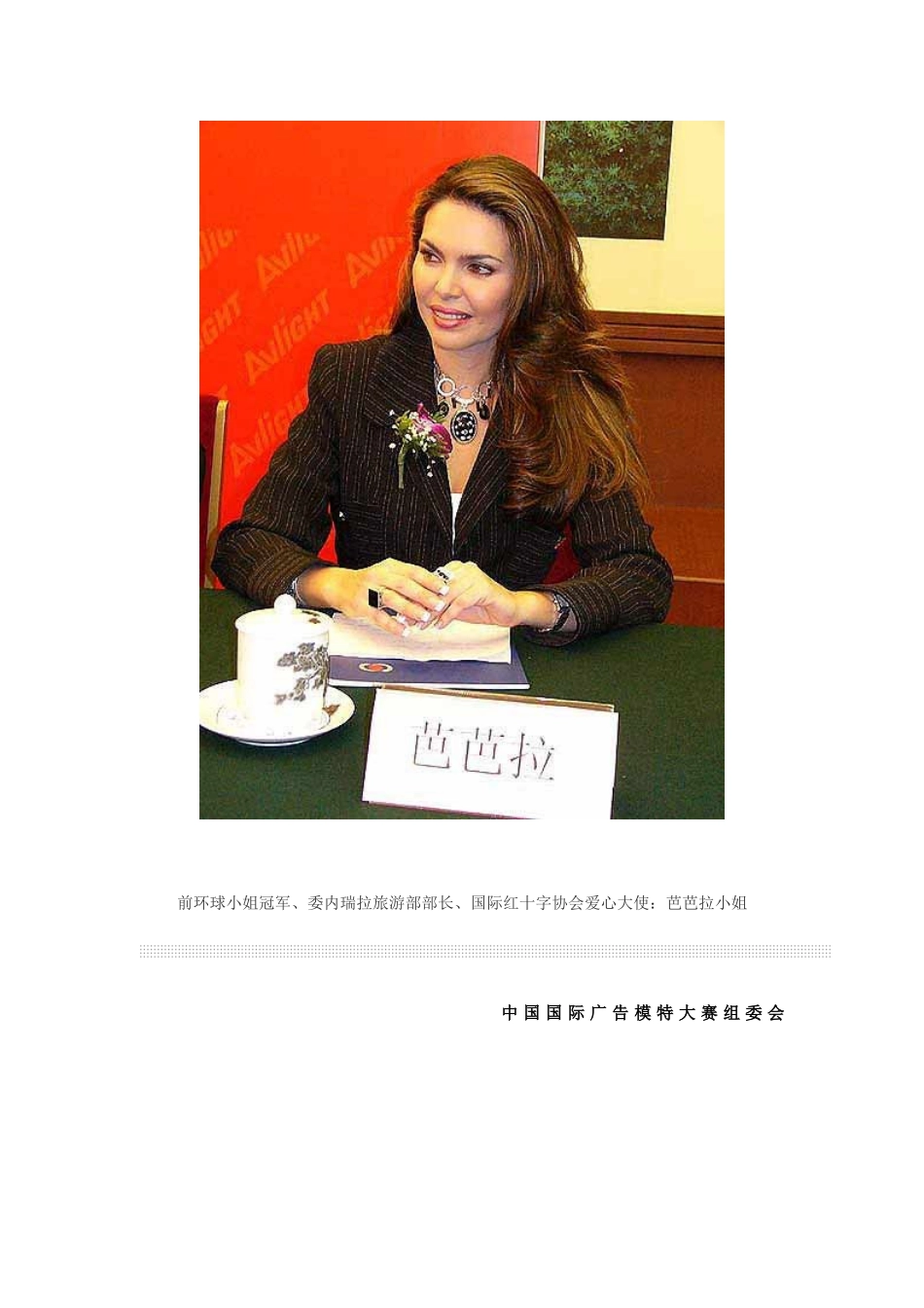 2005首届中国国际广告模特大赛形象代言人.doc_第2页