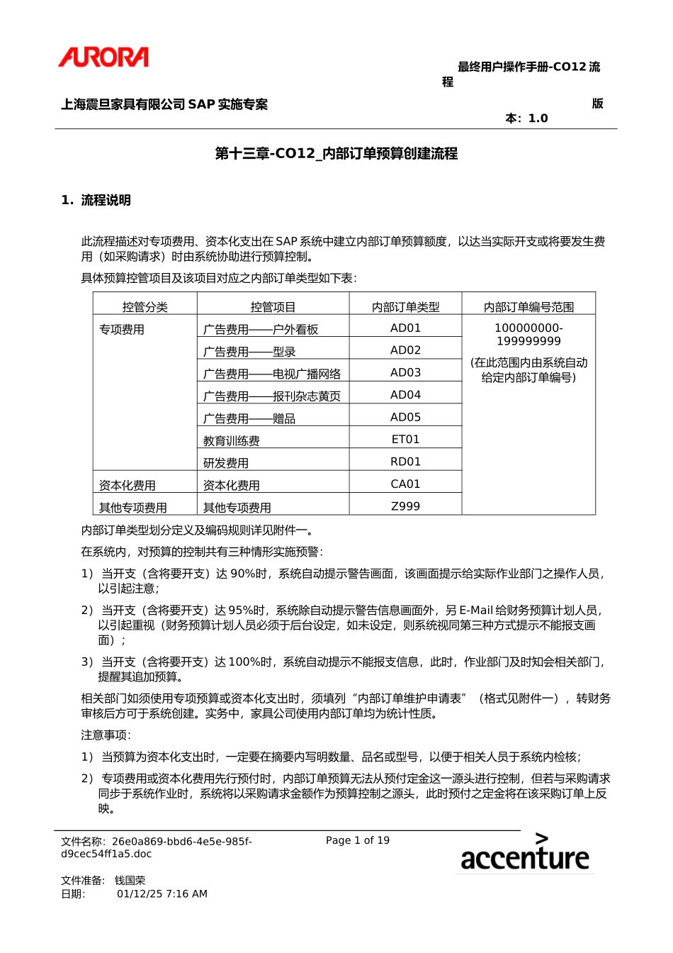 第十三章-CO12_内部订单预算创建流程.doc_第1页
