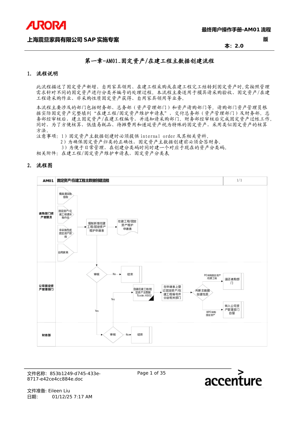 第一章-AM01_固定资产在建工程主数据创建流程.doc_第1页